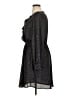 Collective Concepts 100% Polyester Paisley Black Casual Dress Size XL - photo 5