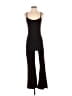 Qinsen Solid Black Jumpsuit Size M - photo 1