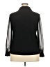 Love Scarlett Color Block Black 3/4 Sleeve Blouse Size 2X - photo 2