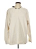 Haggar Solid Ivory Turtleneck Sweater Size L - photo 1