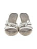 J.Crew Silver Gold Wedges Size 6 - photo 2