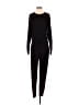 Alice + Olivia Solid Black Jumpsuit Size S - photo 1