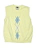 Good Lad 100% Cotton Argyle Yellow Sweater Vest Size 4T - photo 1