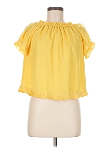 Laundry by Shelli Segal Short Sleeve Blouse (view 1)