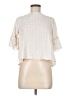 Maven West Ivory Short Sleeve Blouse Size XS - photo 1