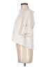 Maven West Ivory Short Sleeve Blouse Size XS - photo 5
