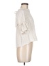 Maven West Ivory Short Sleeve Blouse Size XS - photo 4