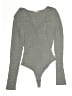 Honey Punch Gray Bodysuit Size L - photo 1