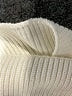 Unbranded White Turtleneck Sweater Size M (estimated) - photo 7