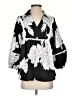 Unbranded 100% Polyester Black 3/4 Sleeve Blouse Size S - photo 1