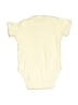 Rabbit Skins 100% Cotton Yellow Short Sleeve Onesie Size Newborn - photo 2