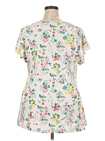 Lily by Firmiana Short Sleeve Blouse (view 2)