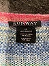 Runway 100% Acrylic Stripes Pink Pullover Sweater Size 1X - photo 7