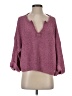ANNIEWEAR Pink Pullover Sweater Size S - photo 1