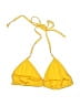 Unbranded Yellow Swimsuit Top Size M - photo 1