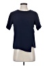 Argent 100% Polyester Blue Short Sleeve Top Size 4 - photo 1