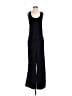 Zoa 100% Polyester Solid Black Jumpsuit Size M - photo 1