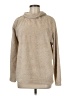 Uniqlo 100% Polyester Tan Turtleneck Sweater Size M - photo 1