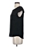 Joie 100% Silk Black Short Sleeve Top Size XS - photo 5