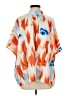 ANNIEWEAR 100% Polyester Print Orange Kimono Size S - photo 1