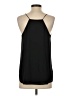 Ann Taylor LOFT 100% Polyester Black Sleeveless Blouse Size S - photo 2