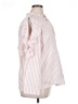 Harshman Stripes Pink Long Sleeve Blouse Size 1X - photo 4