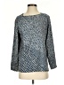 Nic + Zoe Blue 3/4 Sleeve Blouse Size S - photo 1