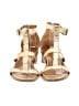 AQUATALIA Gold Sandals Size 7 - photo 2