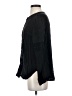 Ann Taylor LOFT 100% Rayon Black Long Sleeve Blouse Size S - photo 5