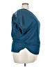 SJS 100% Polyester Blue Short Sleeve Blouse Size 3X - photo 4