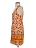 Shein Paisley Orange Casual Dress Size 2 - photo 5