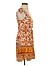 Shein Paisley Orange Casual Dress Size 2 - photo 4