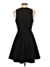 Francesca's 100% Polyester Solid Black Cocktail Dress Size S - photo 2