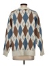 Assorted Brands Argyle Tan Cardigan Size S - photo 2