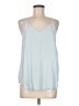 Ann Taylor LOFT Blue Sleeveless Top Size M - photo 1