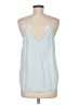 Ann Taylor LOFT Blue Sleeveless Top Size M - photo 2