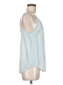 Ann Taylor LOFT Blue Sleeveless Top Size M - photo 4