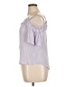 Jolt 100% Rayon Purple Short Sleeve Top Size XL - photo 5