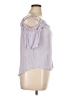 Jolt 100% Rayon Purple Short Sleeve Top Size XL - photo 4