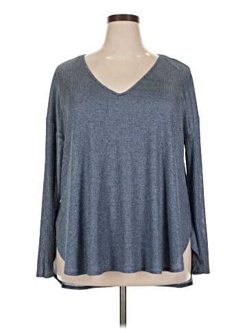 Jennifer Lopez Long Sleeve Top (view 1)