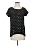 I.ner 100% Polyester Stars Black Short Sleeve Top Size S - photo 1