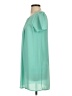 Everly Solid Teal Casual Dress Size S - photo 5