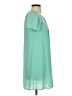 Everly Solid Teal Casual Dress Size S - photo 4