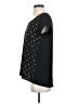 I.ner 100% Polyester Stars Black Short Sleeve Top Size S - photo 5