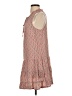 Max Studio 100% Rayon Paisley Orange Red Casual Dress Size XS (estimated) - photo 5