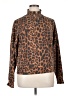 Bombom Animal Print Brown Track Jacket Size XL - photo 1