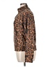 Bombom Animal Print Brown Track Jacket Size XL - photo 5