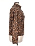Bombom Animal Print Brown Track Jacket Size XL - photo 4