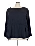 ELOQUII Black 3/4 Sleeve Blouse Size 22 - 24 Plus - photo 1