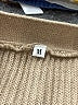 Unbranded 100% Acrylic Tan Cardigan Size M - photo 7